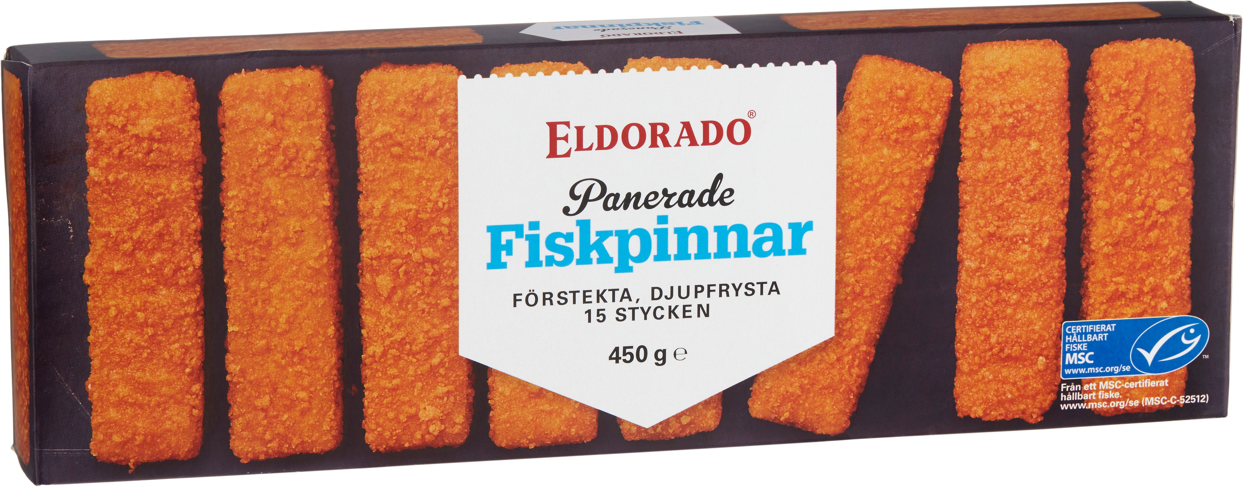 Produkthjältar | Frysta fiskpinnar | Eldorado