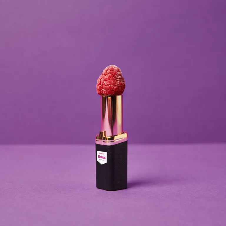 Eldorado läppstift med fryst hallon